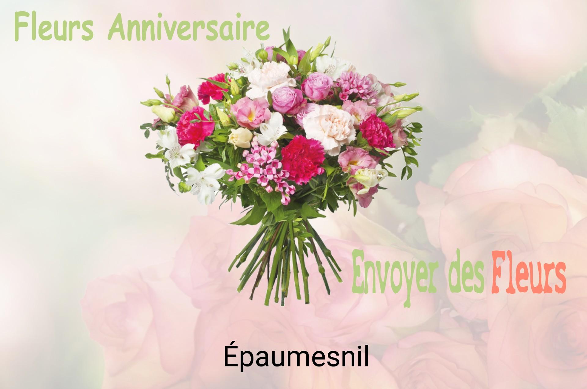 Bouquet de fleurs d’anniversaire livré à Épaumesnil